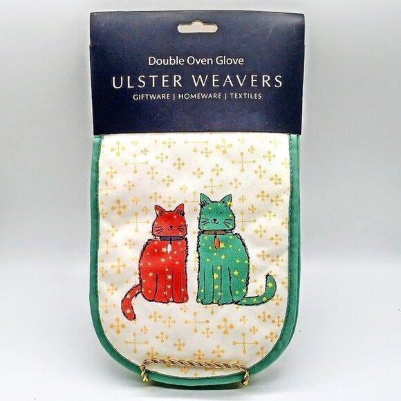 Ulster Weavers Other - Ulster Weavers Quilted Double Oven Glove - Cats